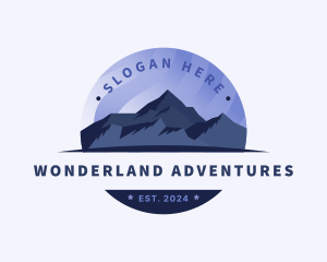 Mountain Destination Adventure logo design