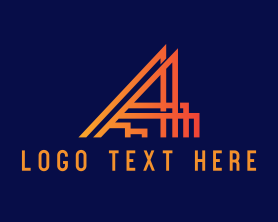Architecture - Architecture Letter A logo design