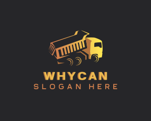 Construction Dump Truck Logo