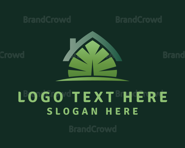 Organic Leaf Residential Logo