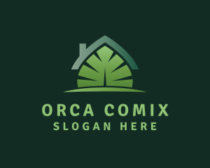 Housing - Organic Leaf Residential logo design