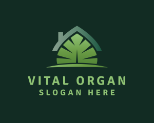 Organic Leaf Residential logo design