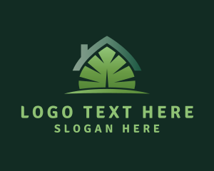 Apartment - Organic Leaf Residential logo design