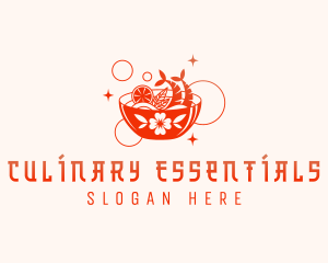 Culinary Shrimp Bowl logo design