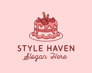 Shortcake - Delicious Sweet Cake logo design