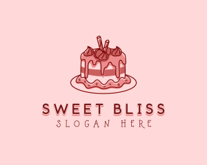 Delicious Sweet Cake logo design