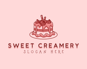 Delicious Sweet Cake logo design