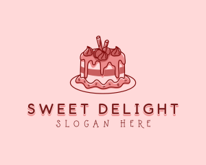 Delicious Sweet Cake logo design