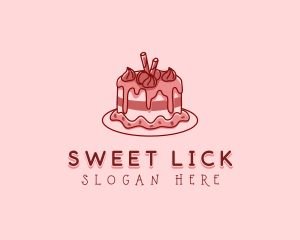 Delicious Sweet Cake logo design