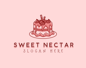 Delicious Sweet Cake logo design