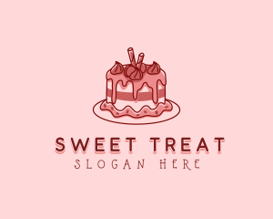 Delicious Sweet Cake logo design