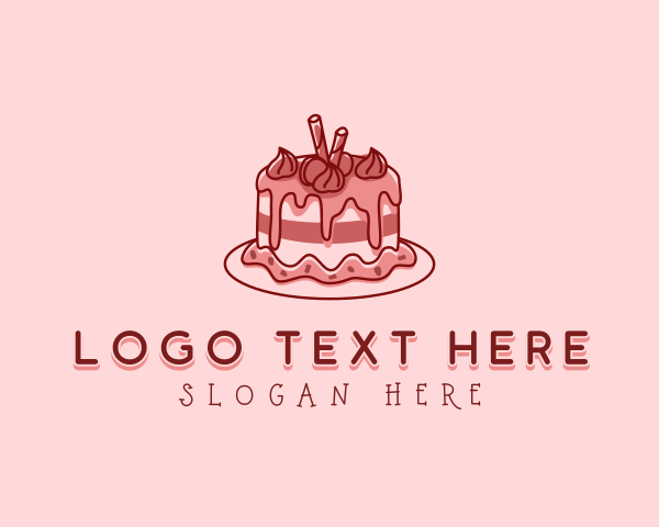 Delicious - Delicious Sweet Cake logo design