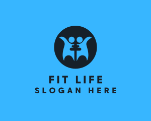 Fitness Gym Instructor logo design