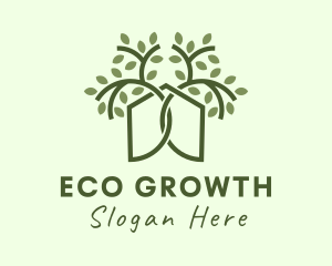 Greenhouse - Greenhouse Tree Plant logo design