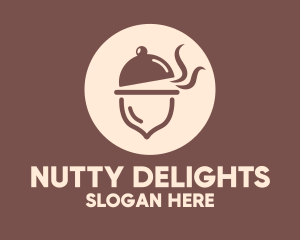 Nut - Cloche Acorn Food logo design