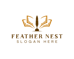 Feather Paper Publishing logo design