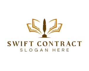 Contract - Feather Paper Publishing logo design