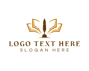 Paper - Feather Paper Publishing logo design