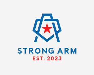 American Armed Forces  logo design