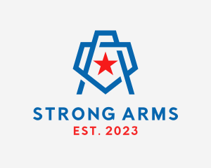 American Armed Forces  logo design