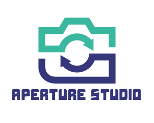 Aperture - Photographer Camera Photography logo design