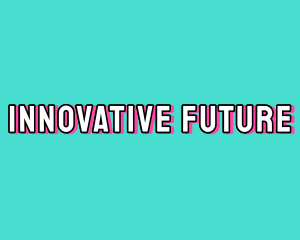Future - Cool Bright Text logo design