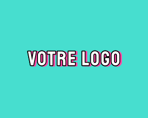 Wordmark - Cool Bright Text logo design