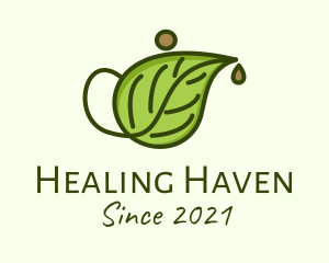 Cure - Herbal Tea Teapot logo design