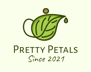 Herbal Tea Teapot  logo design