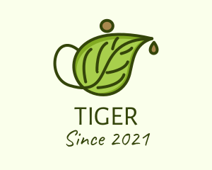 Gourmet Tea - Herbal Tea Teapot logo design