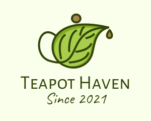 Teapot - Herbal Tea Teapot logo design