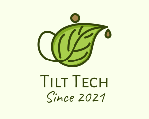 Herbal Tea Teapot  logo design