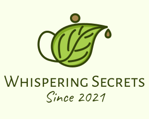 Herbal Tea Teapot  logo design