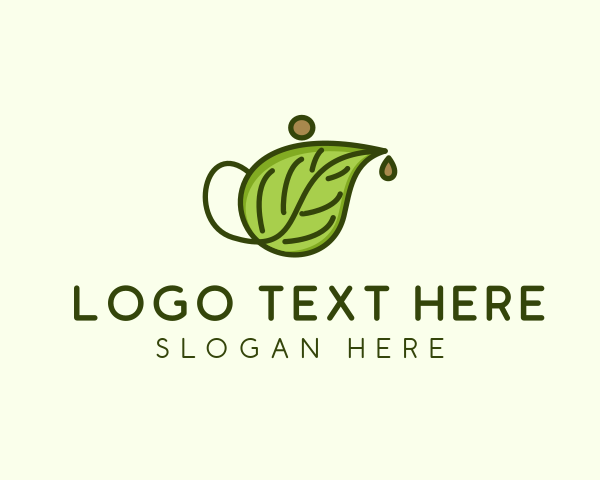 Cure - Herbal Tea Teapot logo design