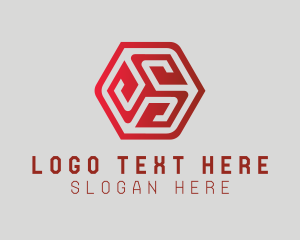 Cargo - Delivery Cube Courier logo design