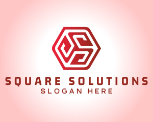 Delivery Cube Courier  logo design