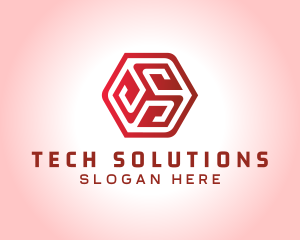 Solutions - Delivery Cube Courier logo design