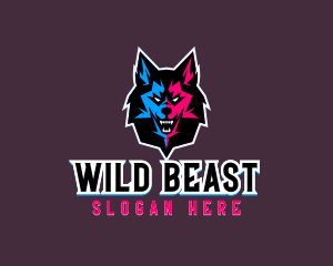 Mad Wolf Beast logo design