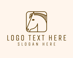 Wild Horse App logo design