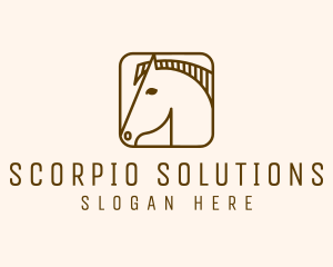 Wild Horse App logo design