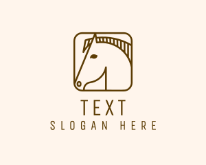 Wild Horse App logo design