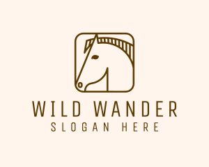 Wild Horse App logo design