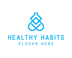 Yoga Heart Wellness logo design