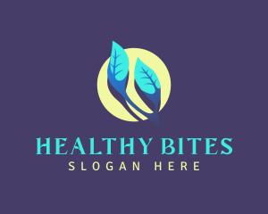 Leaf Wellness Lifestyle logo design