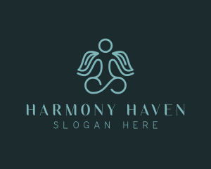 Holistic Yoga Healing logo design