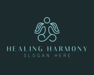 Holistic Yoga Healing logo design