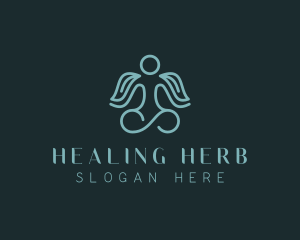 Holistic Yoga Healing logo design