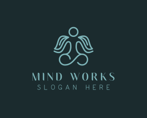 Holistic Yoga Healing logo design