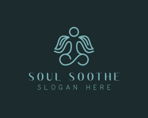 Healing - Holistic Yoga Healing logo design