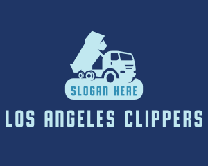 Shipping Truck Transportation Logo